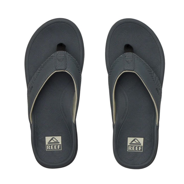 Reef Offshore Thongs Grey Black Tan