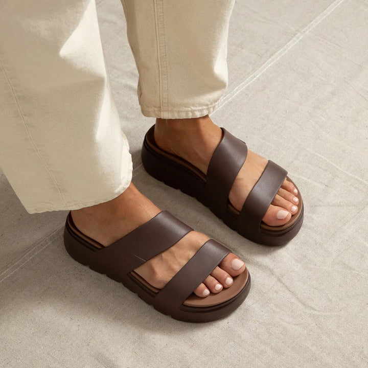 Reef Cali Solana Slide Chocolate