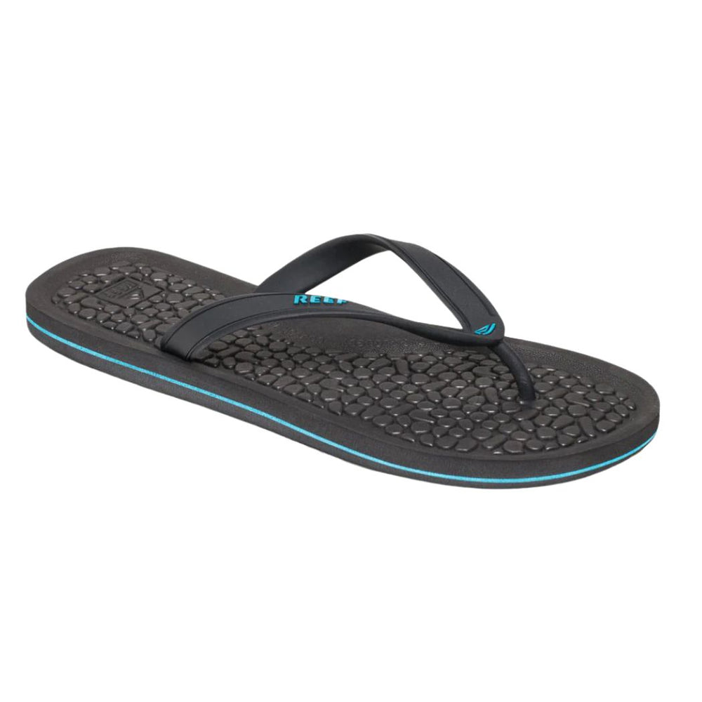 Reef G Land Thong Black Blue