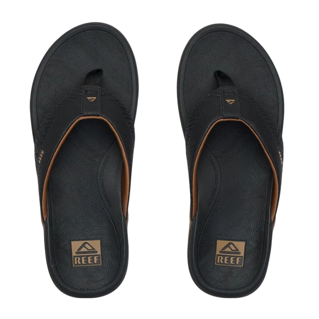 Reef Offshore Thongs Black Gum