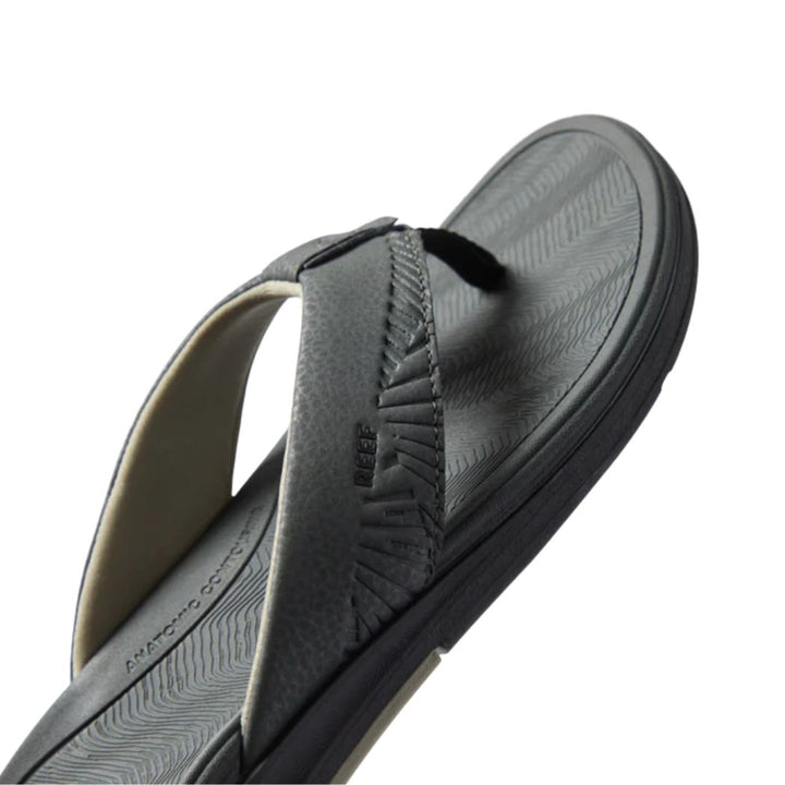 Reef Offshore Thongs Grey Black Tan