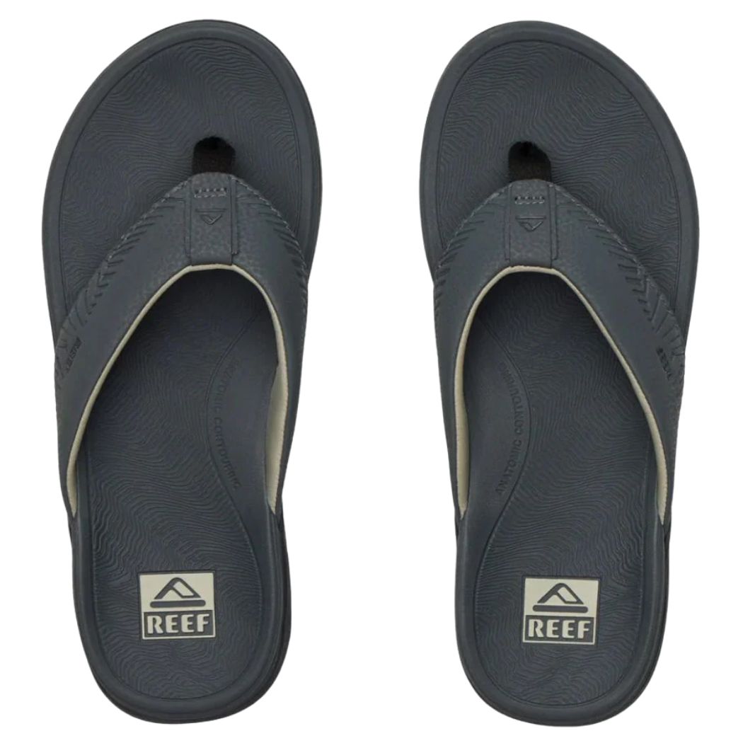 Reef Offshore Thongs Grey Black Tan