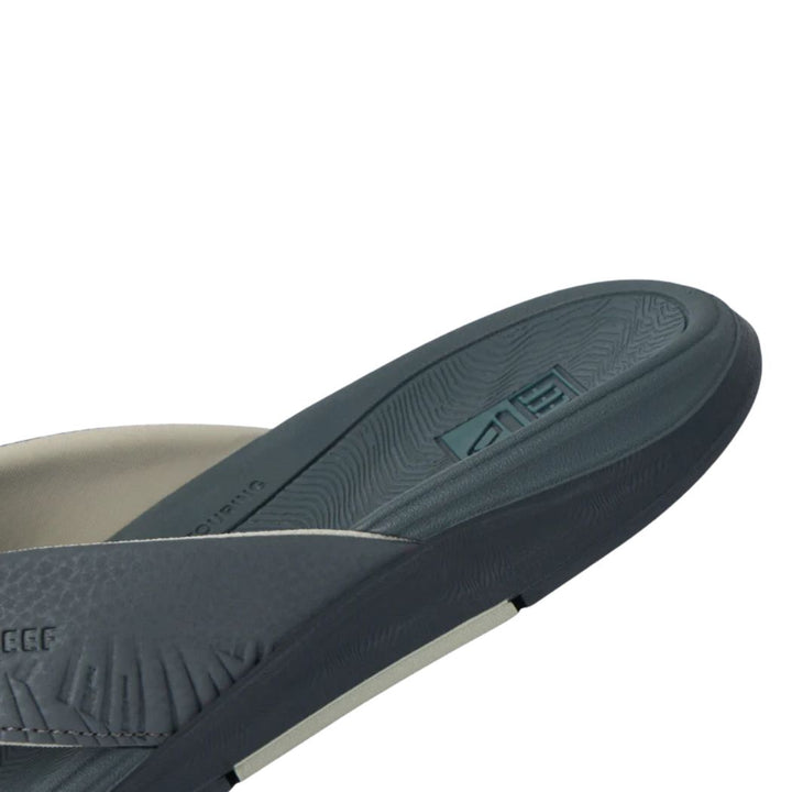 Reef Offshore Thongs Grey Black Tan