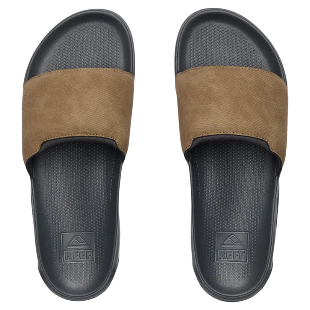 Reef Tail Slide Grey Tan