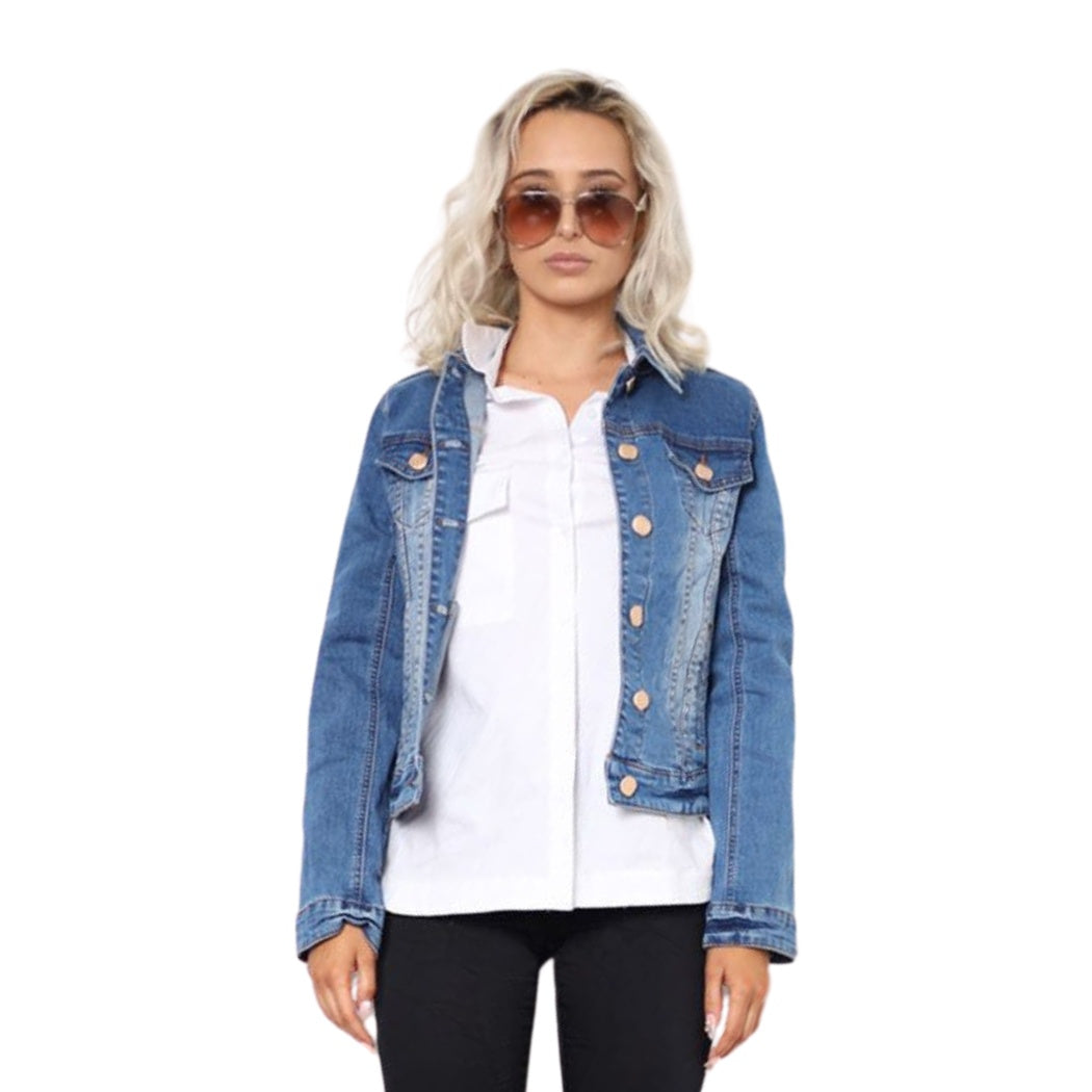  Refuge Denim Jacket Classic Blue