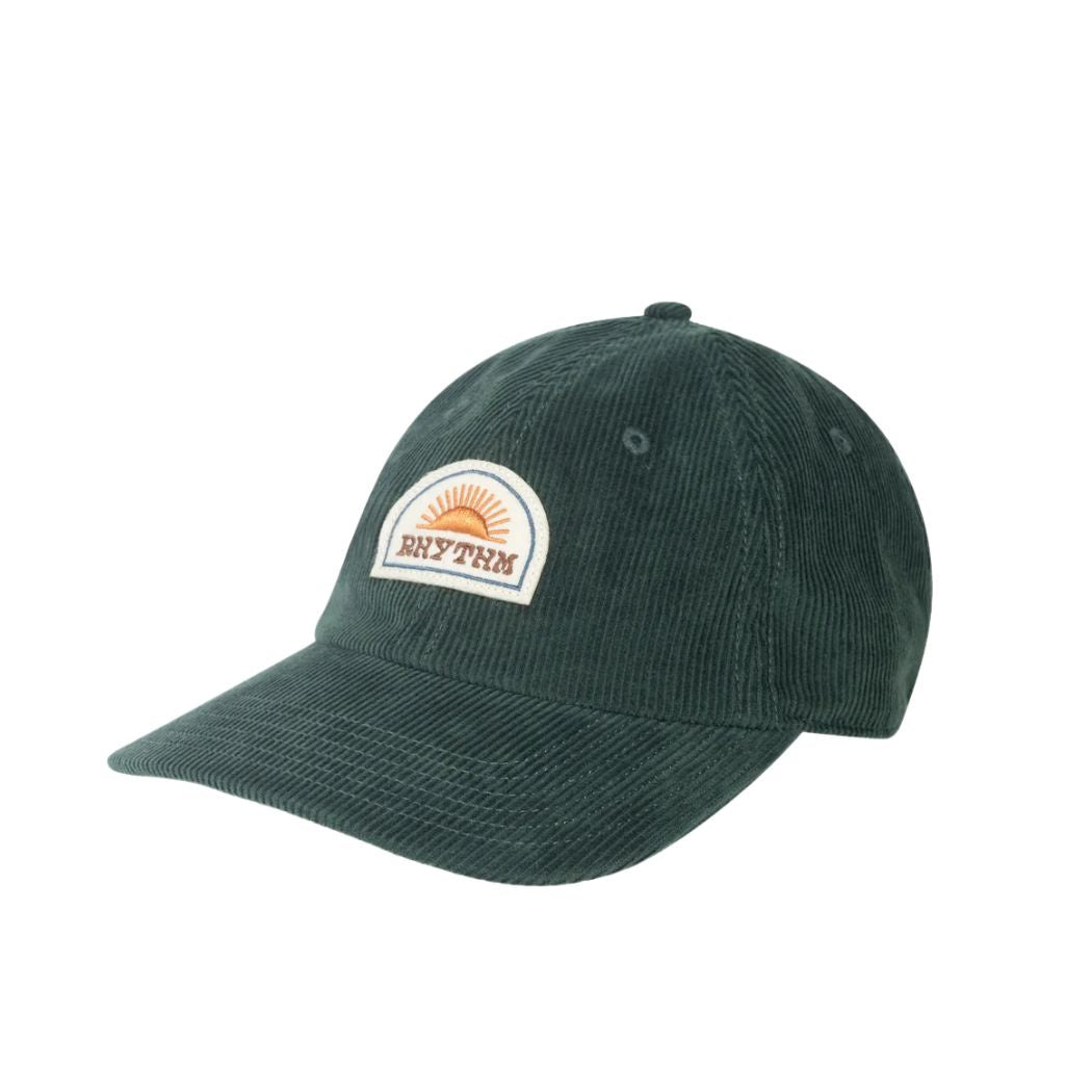 Rhythm Awake Cord Cap Vintage Green