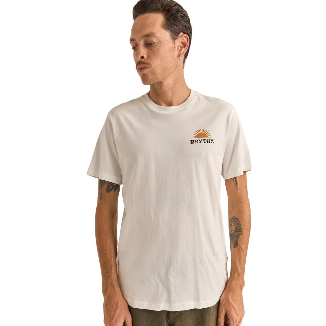 Rhythm Awake Tee White