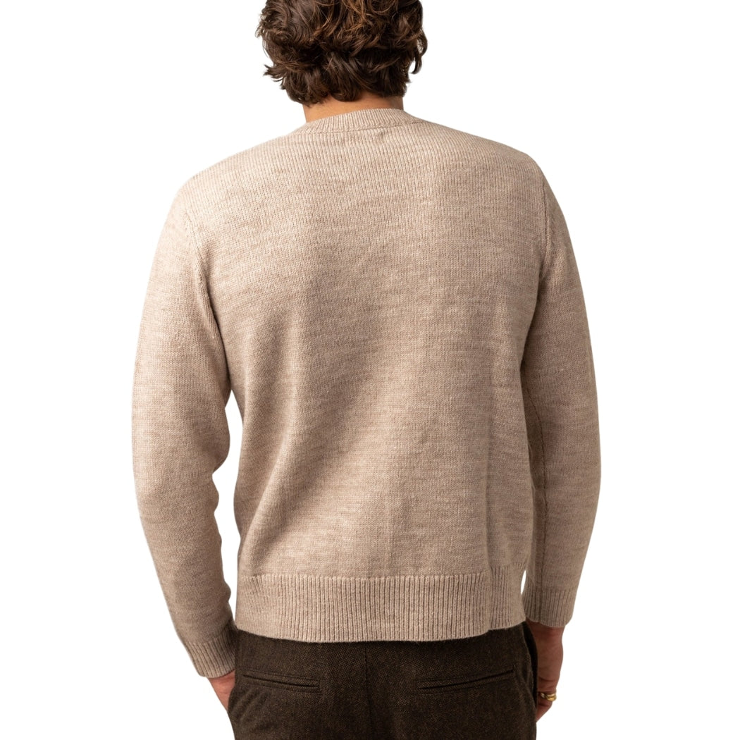 Rhythm Dylan Crew Knit Natural 