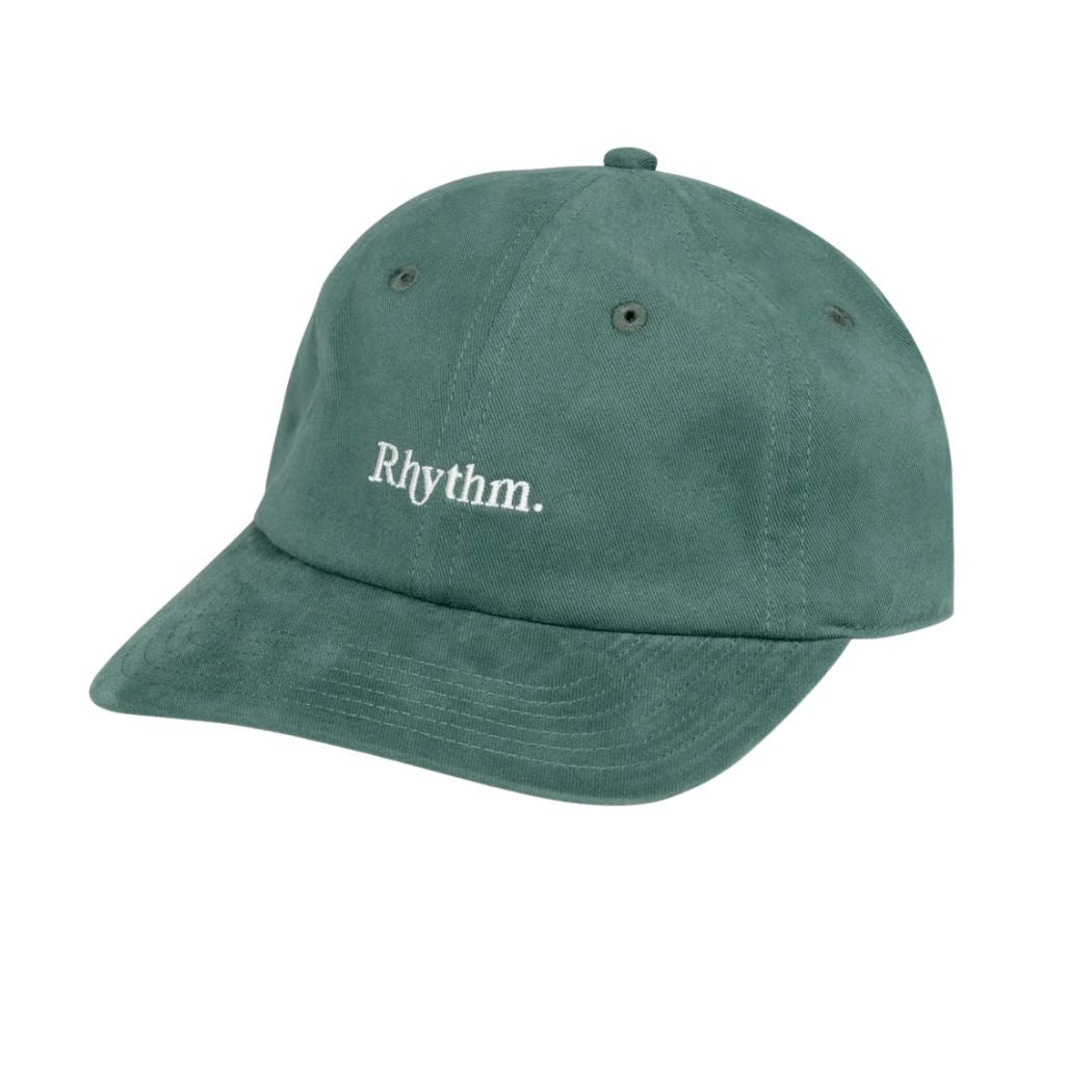 Rhythm Essential Brushed Twill Cap Green