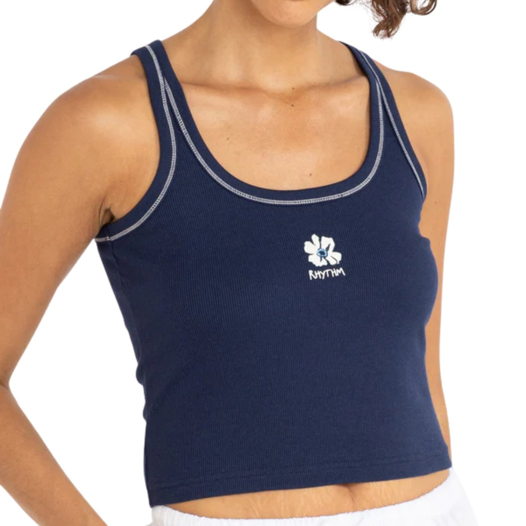 Rhythm Flower Tank Ink