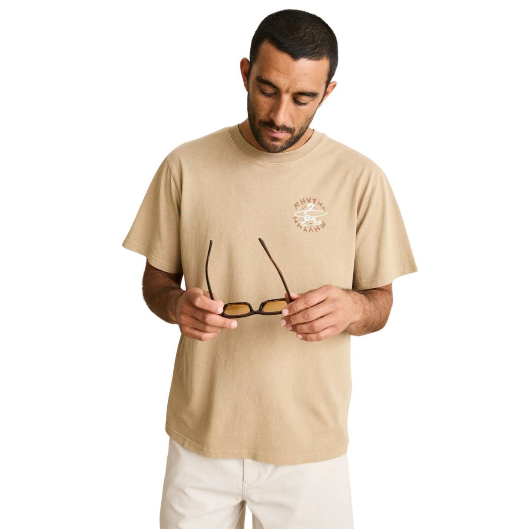 Rhythm Jaunt Vintage Tee Macadamia