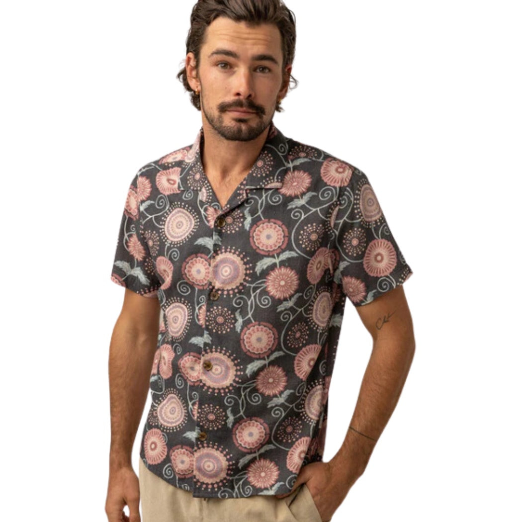 Rhythm Protea Linen Short Sleeve Shirt 