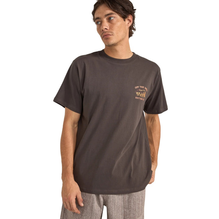 Rhythm Worn Path SS T-Shirt Vintage Black