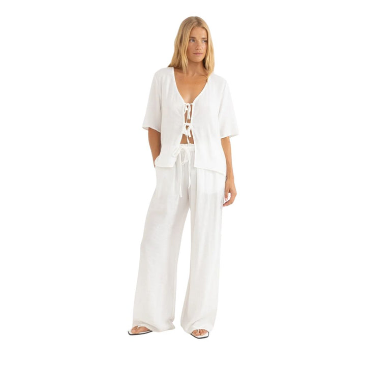 Rhythm Airlie Beach Pant White