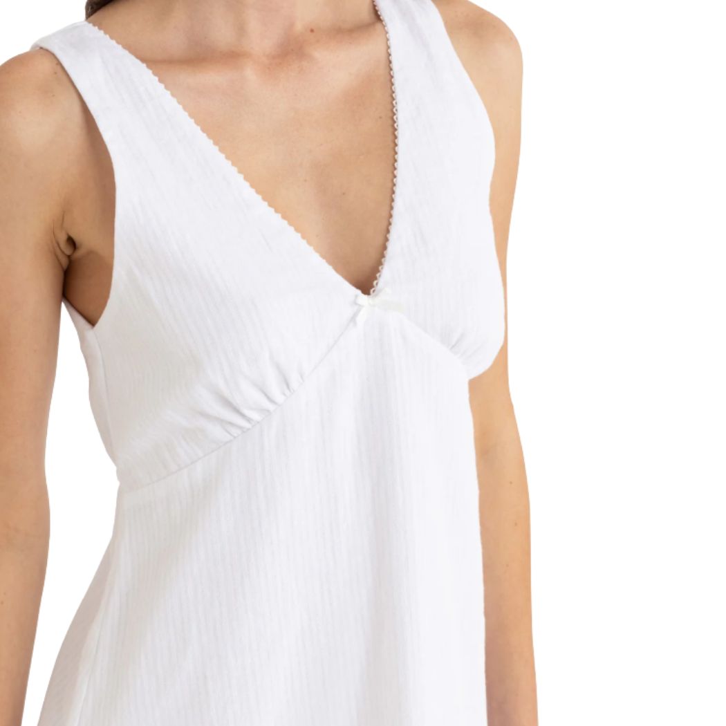 Rhythm Belle Mini Dress White