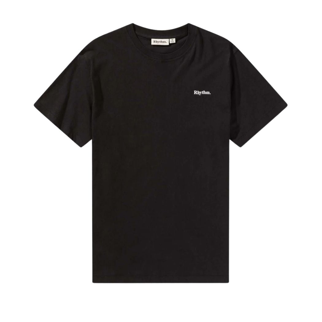 Rhythm Brand Tee Black