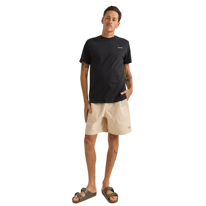 Rhythm Brand Tee Black