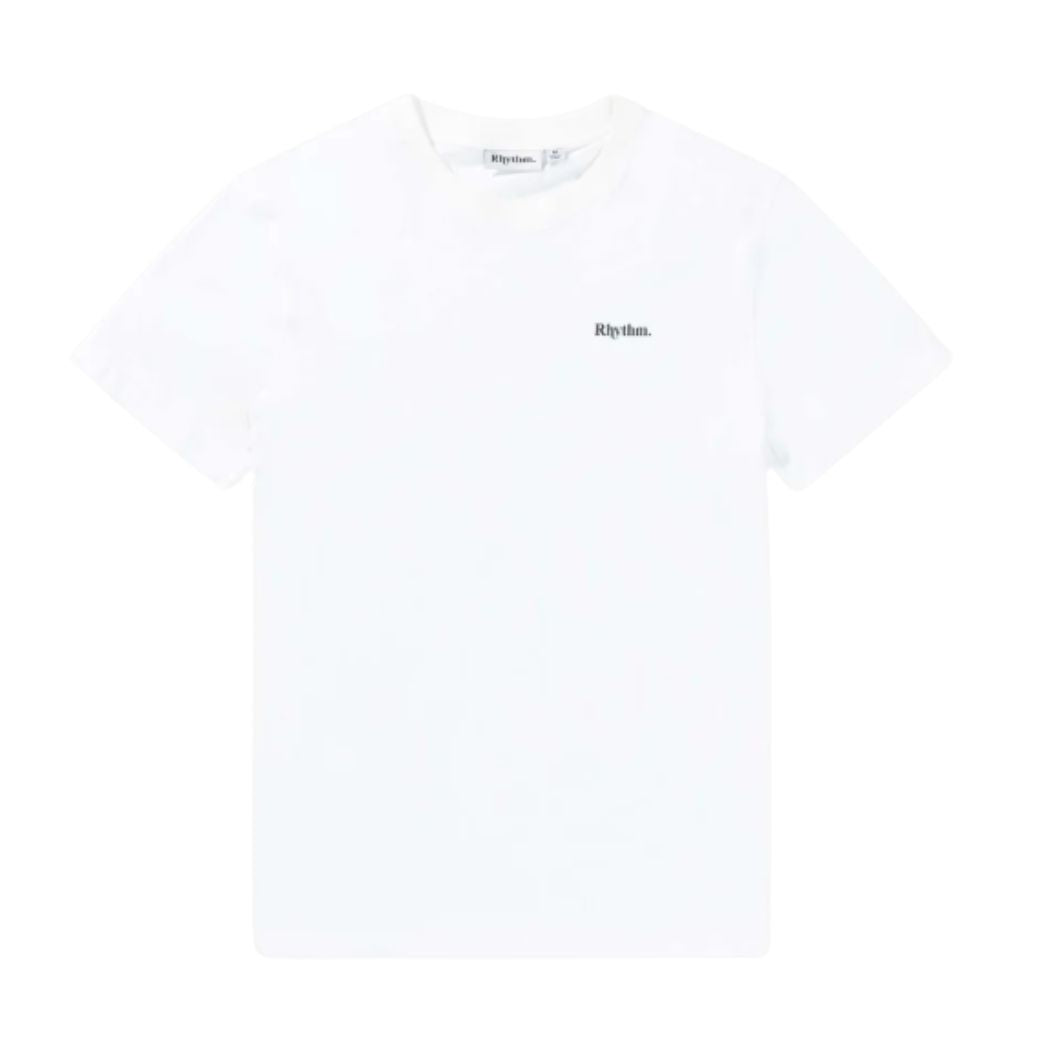 Rhythm Brand Tee White