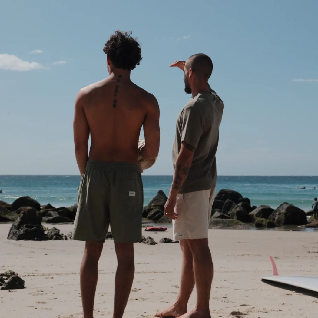 Rhythm Classic Linen Jam Olive