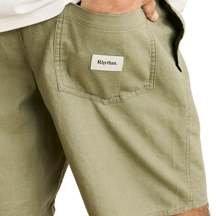 Rhythm Classic Linen Jam Olive