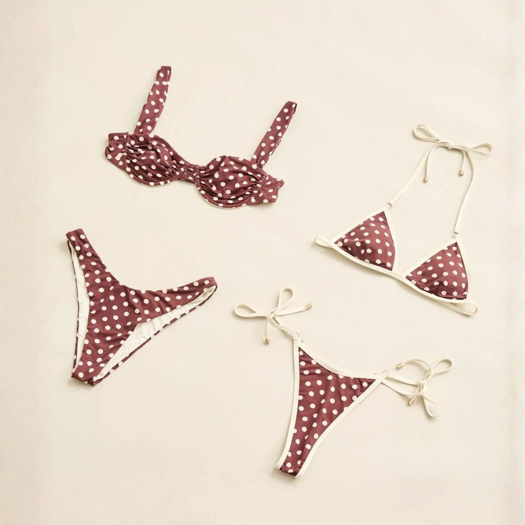 Rhythm Dotti Tie Side Itsy Pant Cafe
