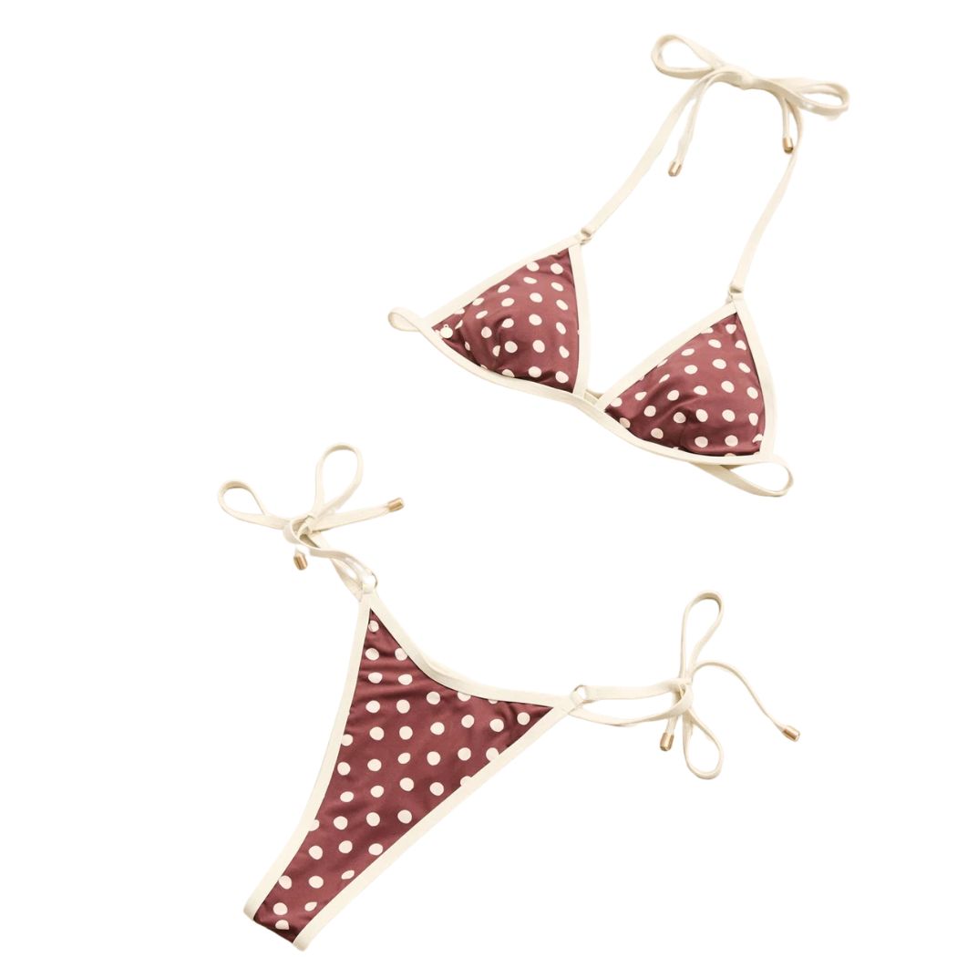 Rhythm Dotti Tie Side Itsy Pant Cafe