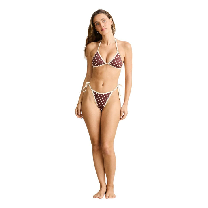 Rhythm Dotti Tie Side Itsy Pant Cafe