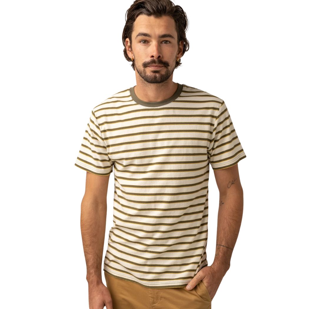 
Rhythm Everyday Stripe Short Sleeve Tee