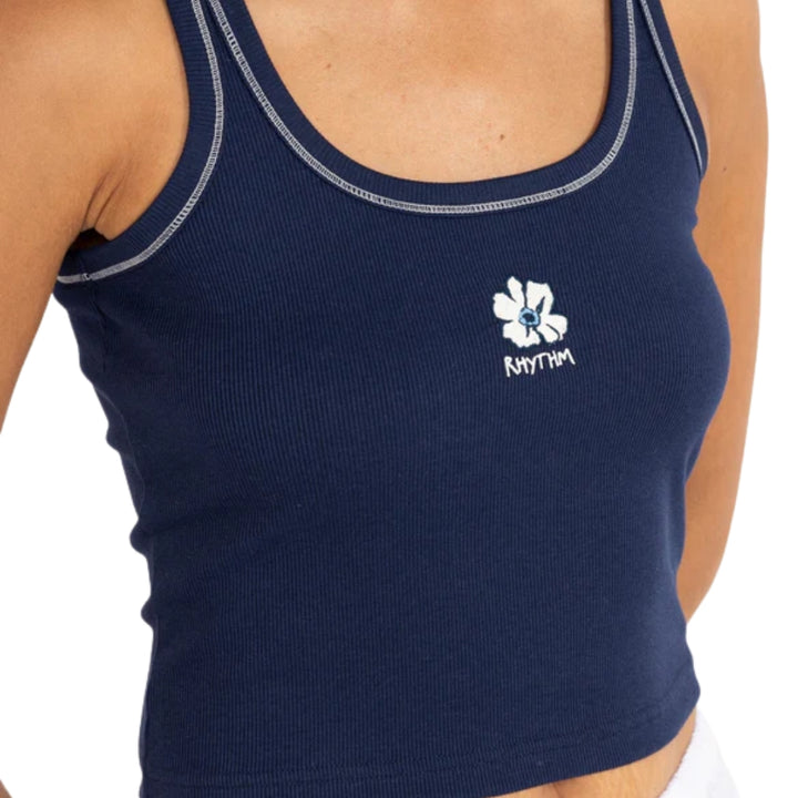 Rhythm Flower Tank Ink