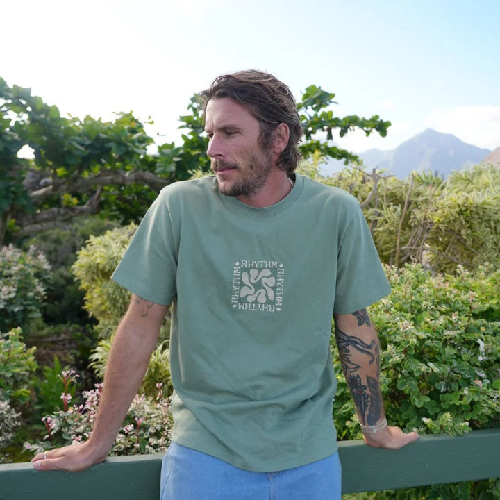 Rhythm Grange Vintage Tee Sage