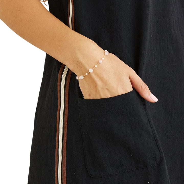 Rhythm Hanalei Mini Dress Black