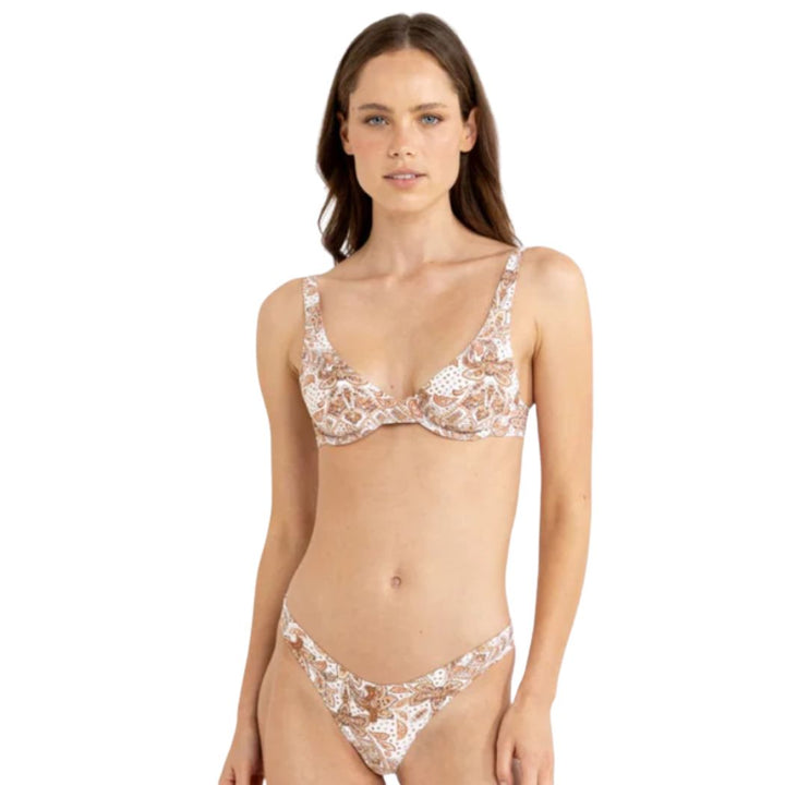 Rhythm Impala Paisley Skimpy Pant Natural