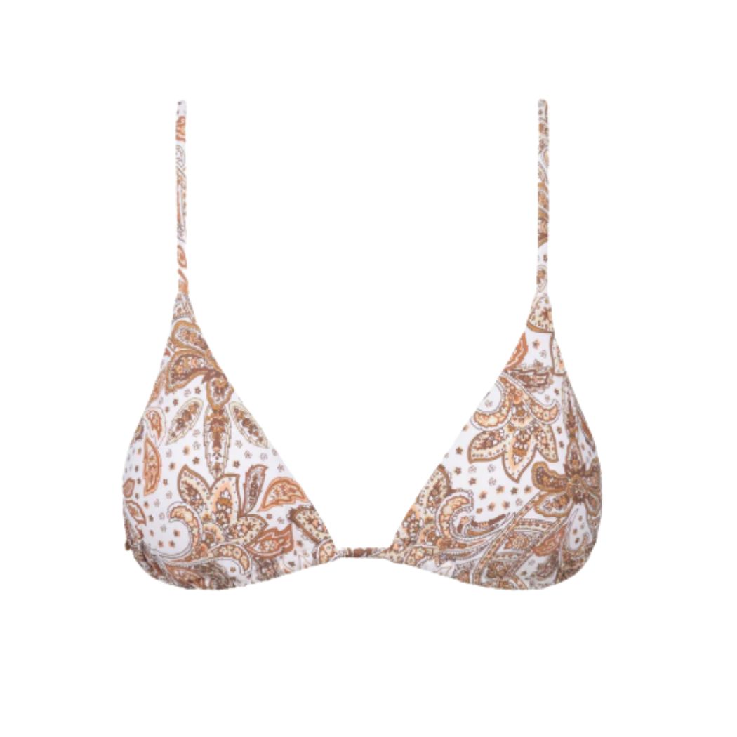 Rhythm Impala Paisley Slide Tri Top Natural