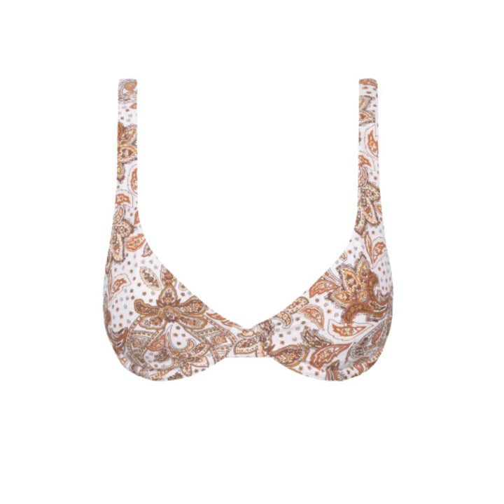 Rhythm Impala Paisley Underwire Top Natural