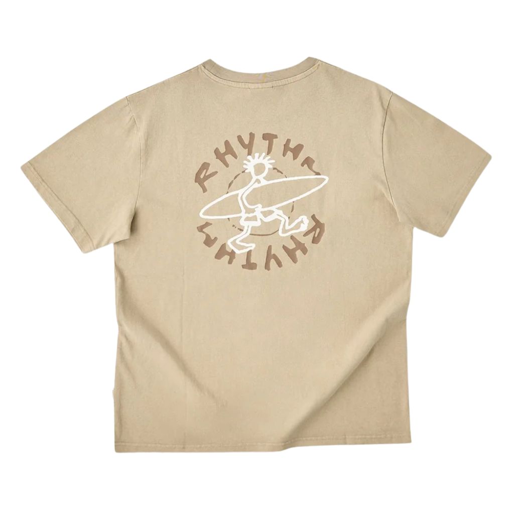 Rhythm Jaunt Vintage Tee Macadamia