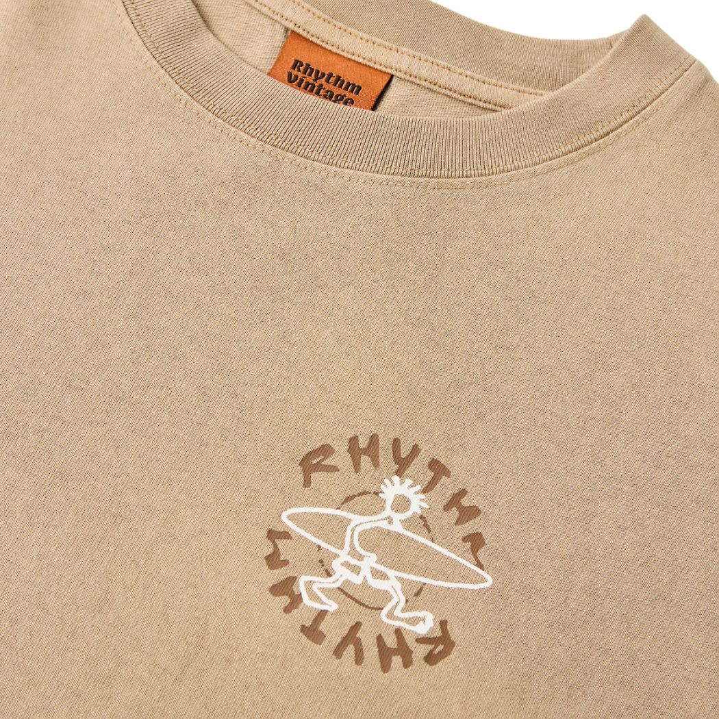 Rhythm Jaunt Vintage Tee Macadamia
