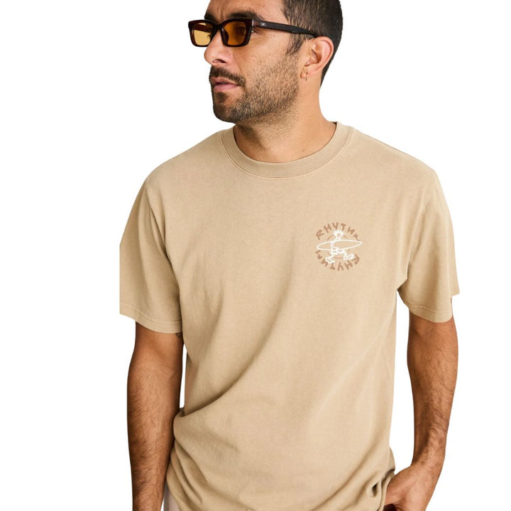 Rhythm Jaunt Vintage Tee Macadamia
