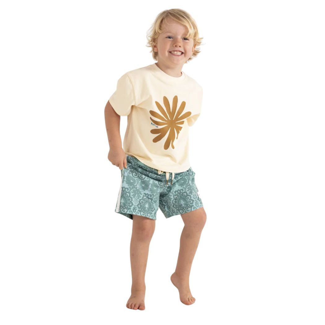 Rhythm Kids Bangalow Jam Short Green