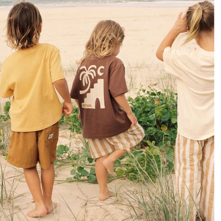 Rhythm Kids Heritage Jam Short Golden Yellow