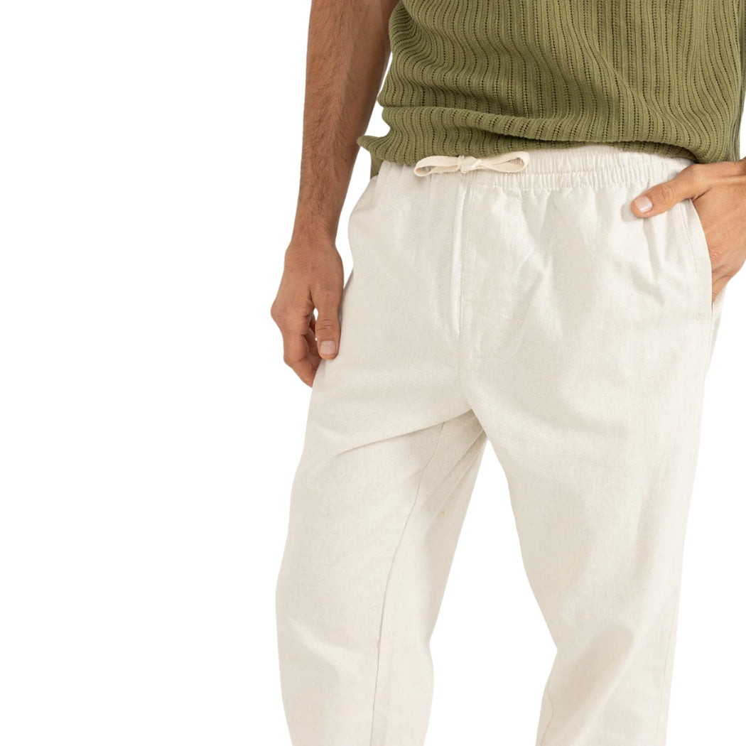 Rhythm Linen Pant Bone