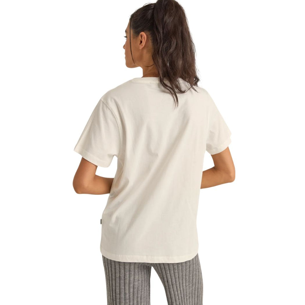 Rhythm Logo Boyfriend Tee White