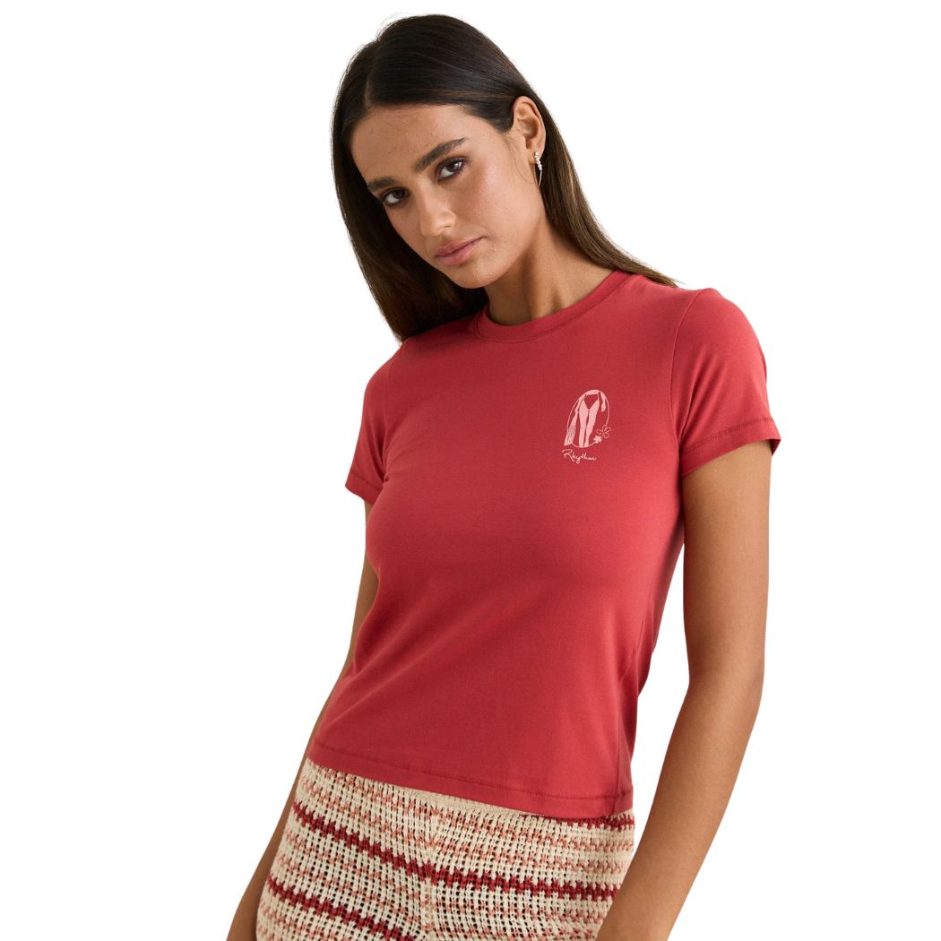 Rhythm Sunny Everyday Tee Red