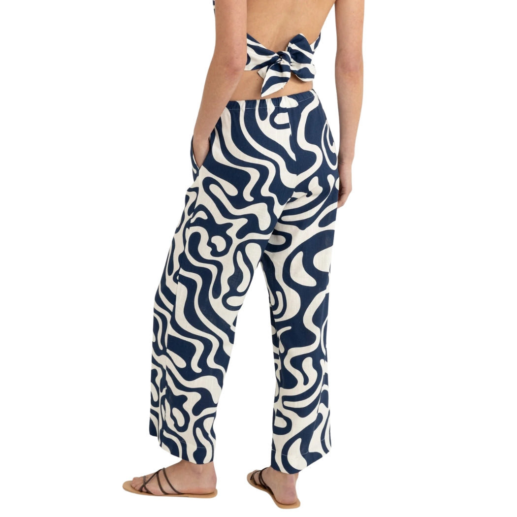 Rhythm Waverly Drawstring Pant Ink