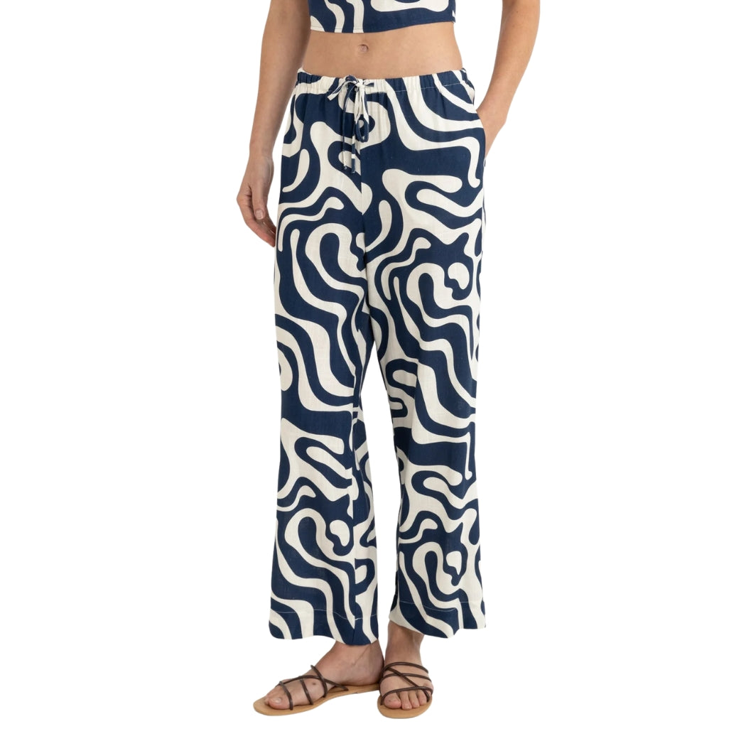 Rhythm Waverly Drawstring Pant Ink