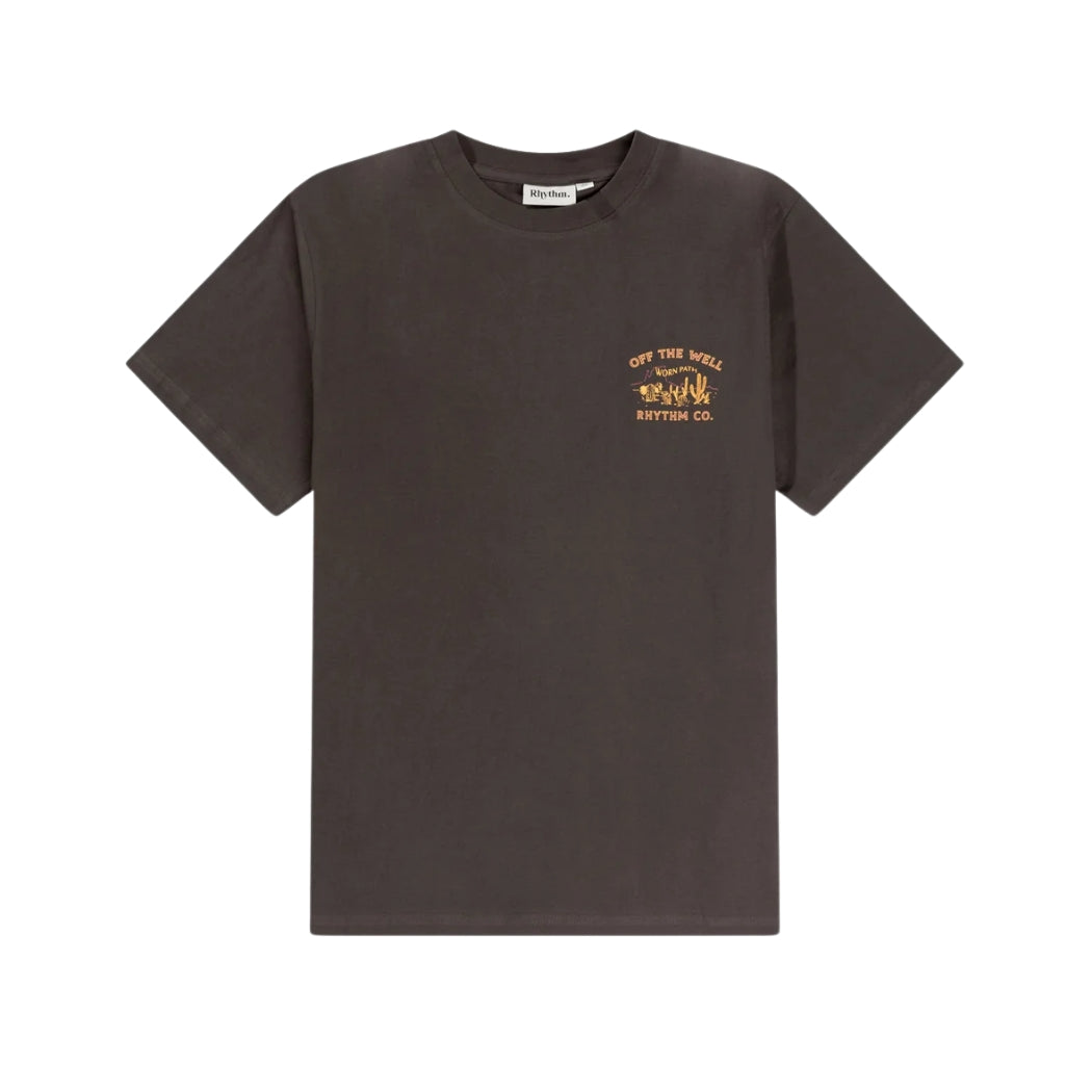 Rhythm Worn Path SS T-Shirt Vintage Black