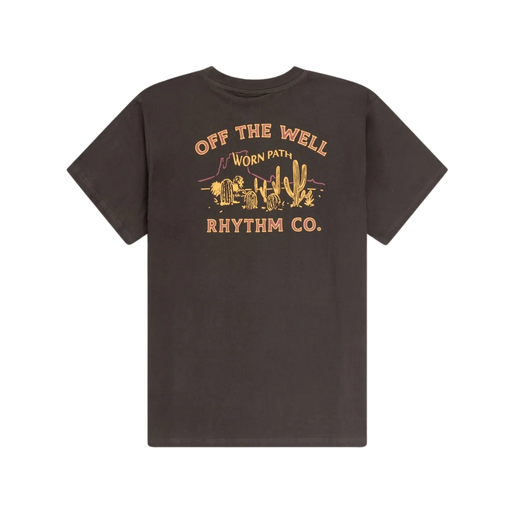 Rhythm Worn Path SS T-Shirt Vintage Black
