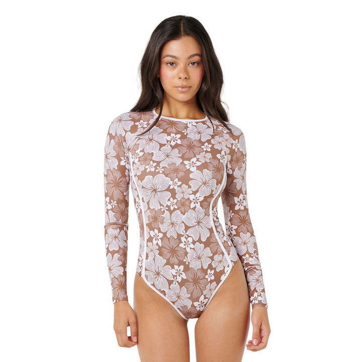 Rip Curl Aloha State UPF Surfsuit Brown