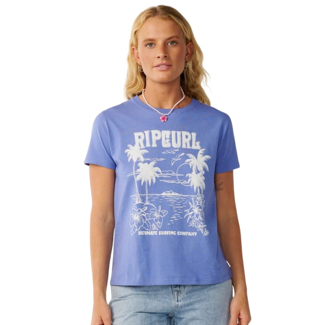 Rip Curl Bossa Nova Tee Mid Blue