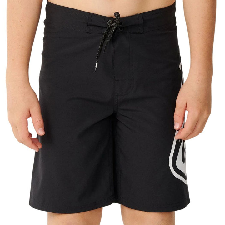 Rip Curl Boys Mirage Archive Split Logo Boardshort Black