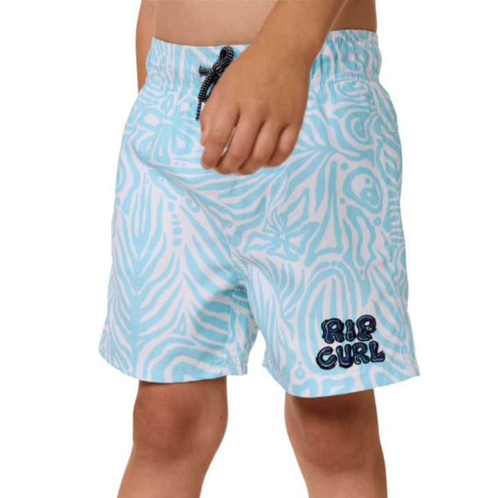 Rip Curl Cosmic Surfing Volley Boy Light Blue